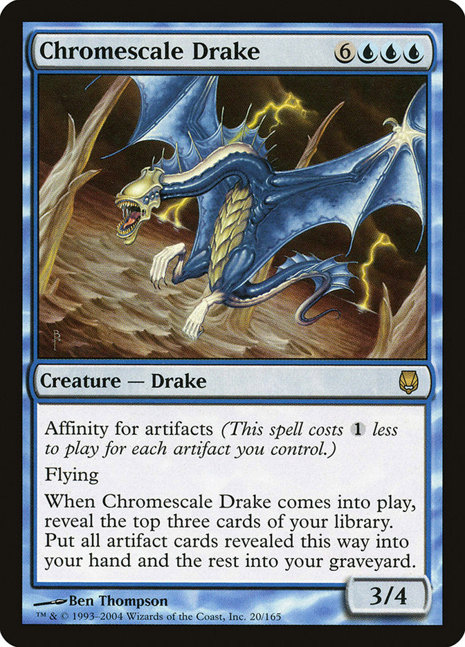 Chromescale Drake [Darksteel] | Clutch Gaming