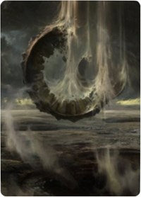 Wasteland Art Card [Zendikar Rising Art Series] | Clutch Gaming