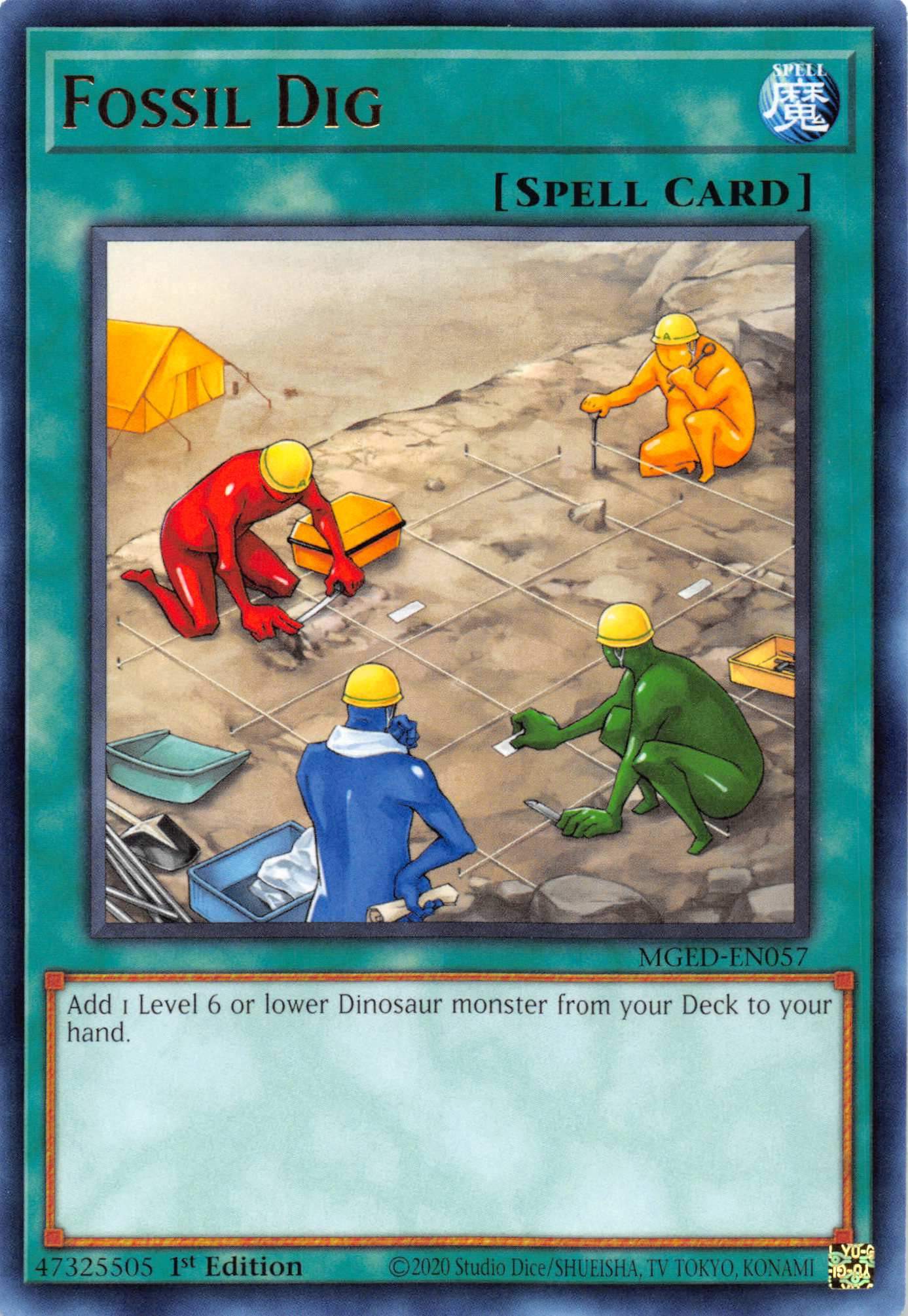 Fossil Dig [MGED-EN057] Rare | Clutch Gaming