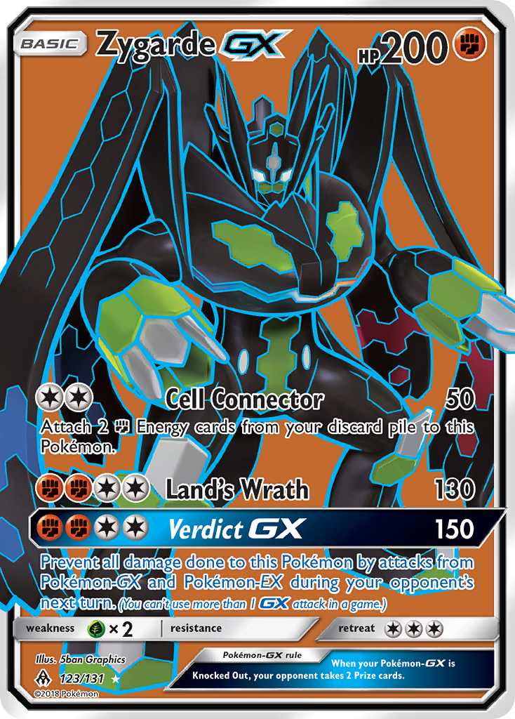 Zygarde GX (123/131) [Sun & Moon: Forbidden Light] | Clutch Gaming