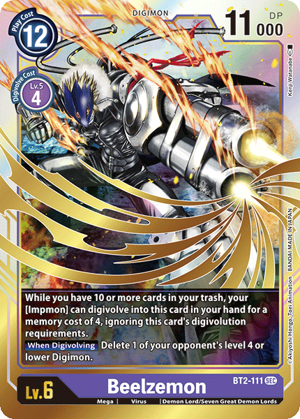 Beelzemon [BT2-111] [Release Special Booster Ver.1.0] | Clutch Gaming