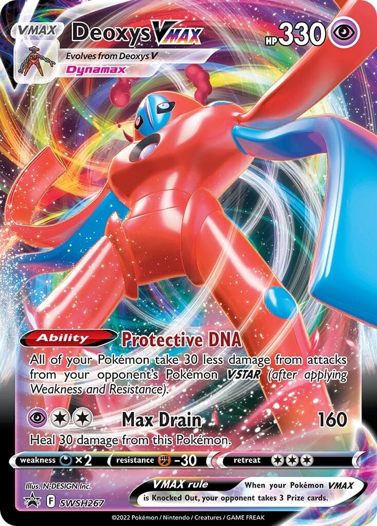 Deoxys VMAX (SWSH267) [Sword & Shield: Black Star Promos] | Clutch Gaming