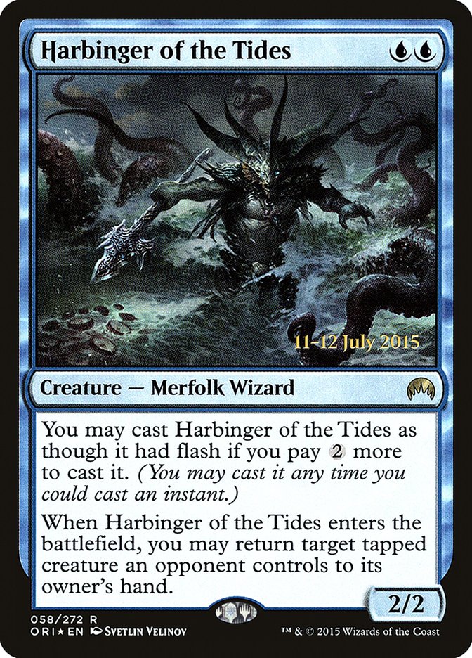 Harbinger of the Tides [Magic Origins Prerelease Promos] | Clutch Gaming