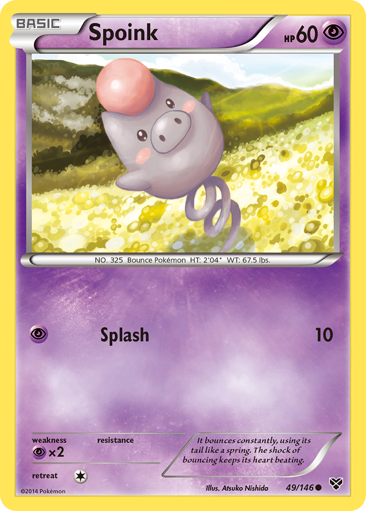 Spoink (49/146) [XY: Base Set] | Clutch Gaming