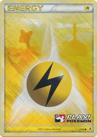 Lightning Energy (91/95) (Play Pokemon Promo) [HeartGold & SoulSilver: Call of Legends] | Clutch Gaming