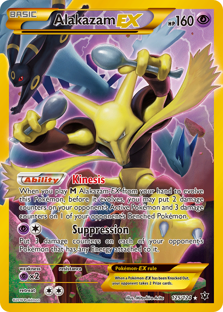 Alakazam EX (125/124) [XY: Fates Collide] | Clutch Gaming