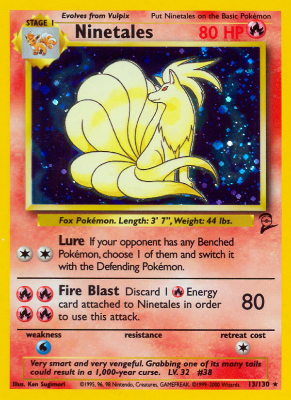 Ninetales (13/130) [Base Set 2] | Clutch Gaming