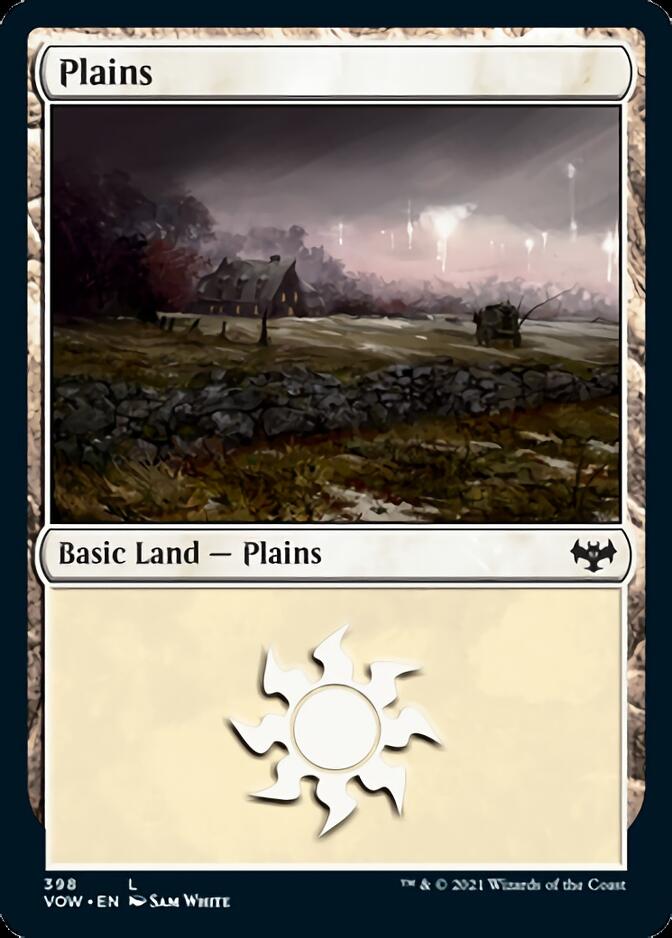 Plains (398) [Innistrad: Crimson Vow] | Clutch Gaming