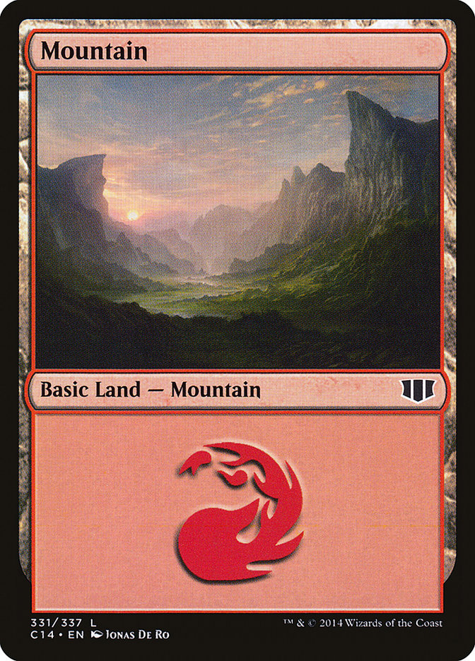 Mountain (331) [Commander 2014] | Clutch Gaming