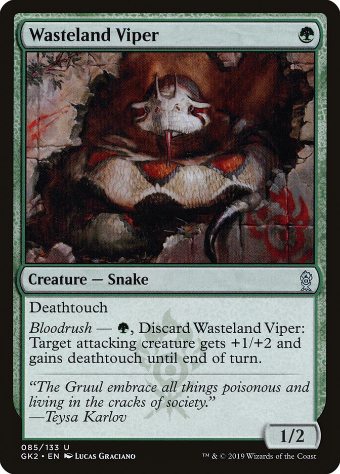 Wasteland Viper [Ravnica Allegiance Guild Kit] | Clutch Gaming