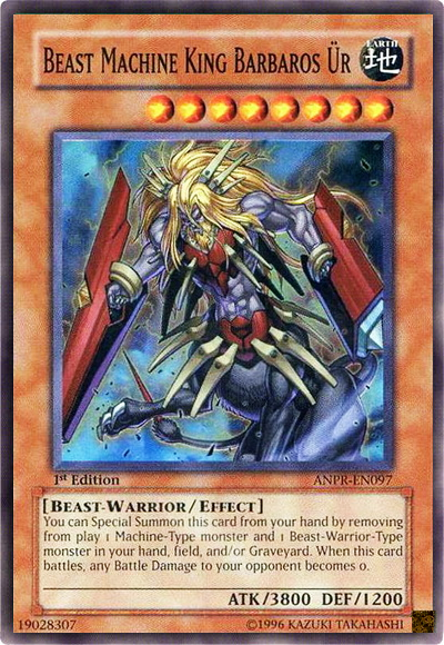 Beast Machine King Barbaros Ur [ANPR-EN097] Super Rare | Clutch Gaming