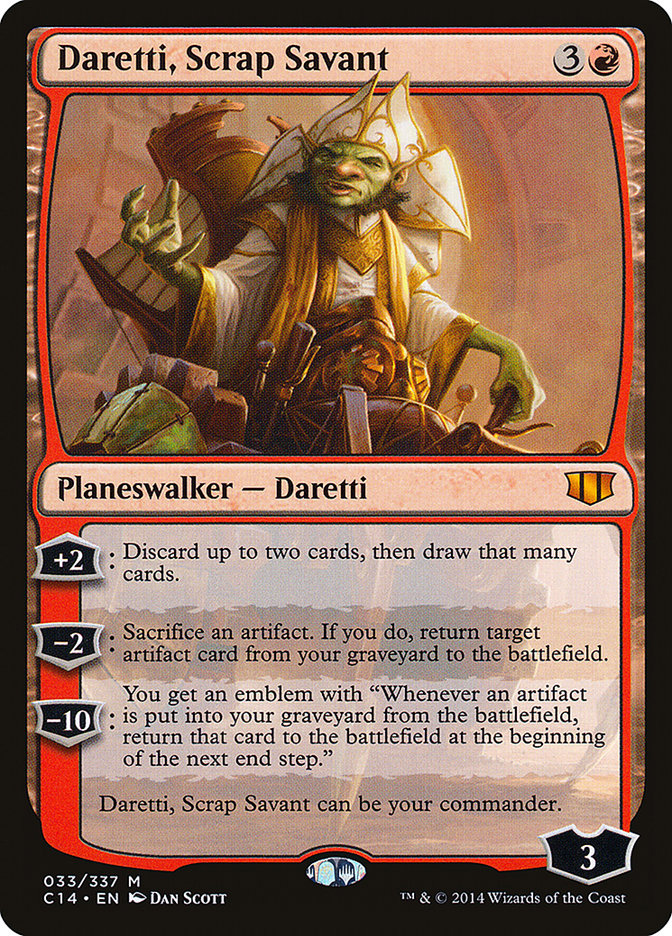 Daretti, Scrap Savant [Commander 2014] | Clutch Gaming