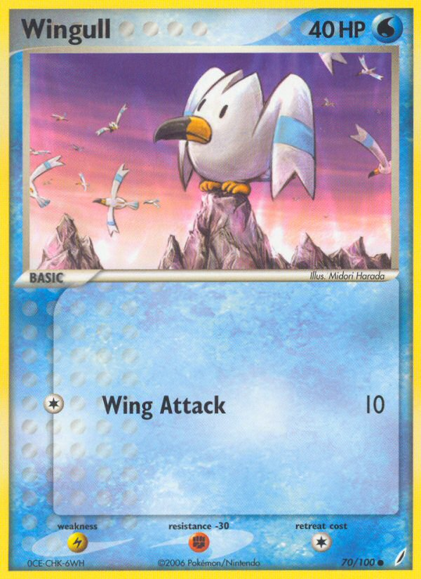 Wingull (70/100) [EX: Crystal Guardians] | Clutch Gaming