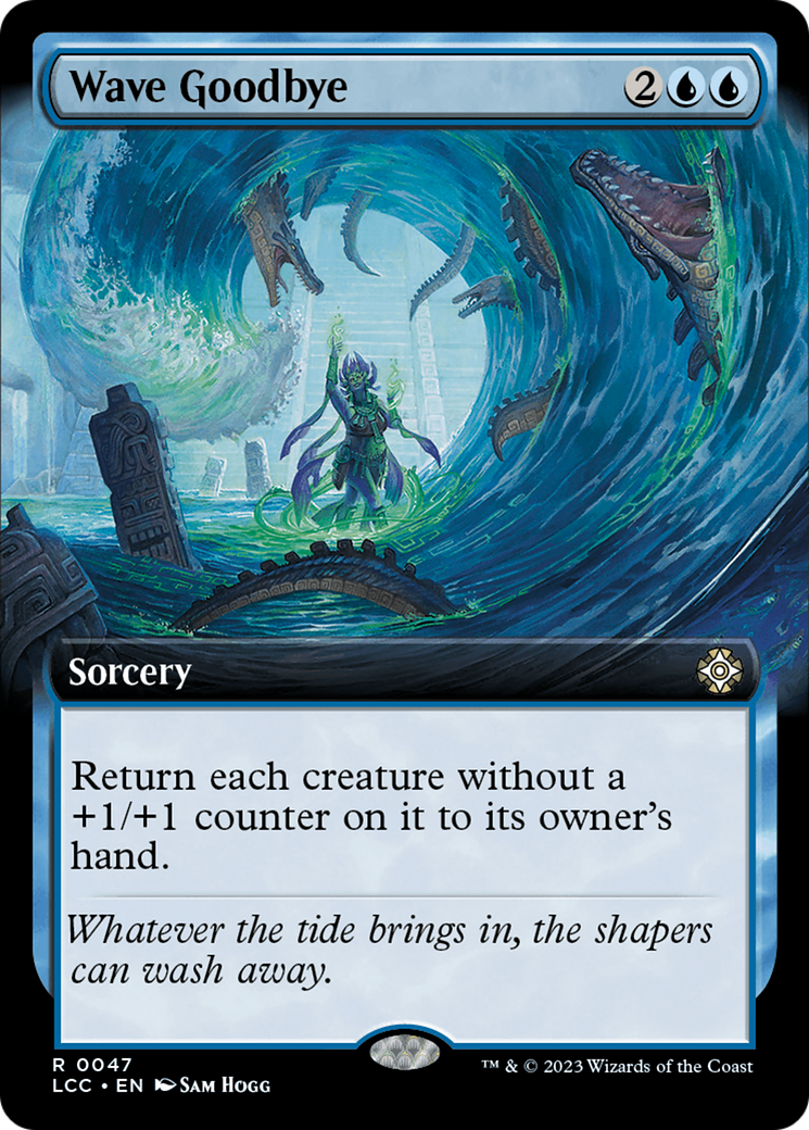 Wave Goodbye (Extended Art) [The Lost Caverns of Ixalan Commander] | Clutch Gaming