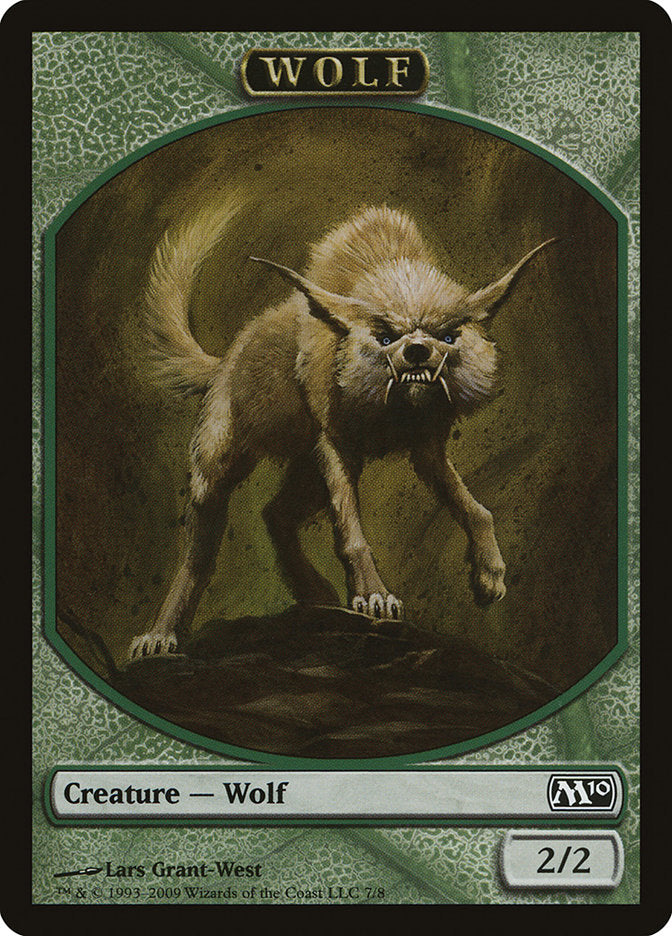 Wolf Token [Magic 2010 Tokens] | Clutch Gaming