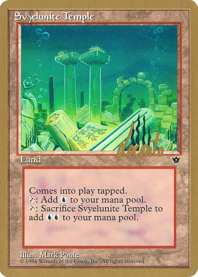 Svyelunite Temple (Michael Loconto) [Pro Tour Collector Set] | Clutch Gaming