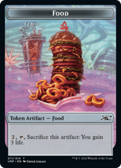 Zombie Employee // Food (011) Double-Sided Token [Unfinity Tokens] | Clutch Gaming