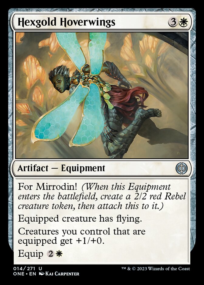 Hexgold Hoverwings [Phyrexia: All Will Be One] | Clutch Gaming