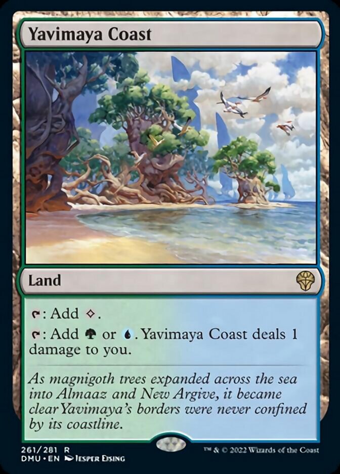 Yavimaya Coast [Dominaria United] | Clutch Gaming