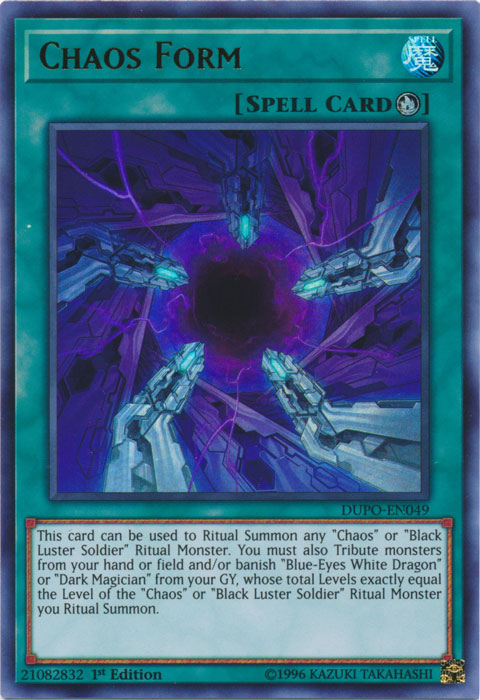 Chaos Form [DUPO-EN049] Ultra Rare | Clutch Gaming