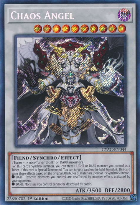 Chaos Angel [CYAC-EN044] Secret Rare | Clutch Gaming