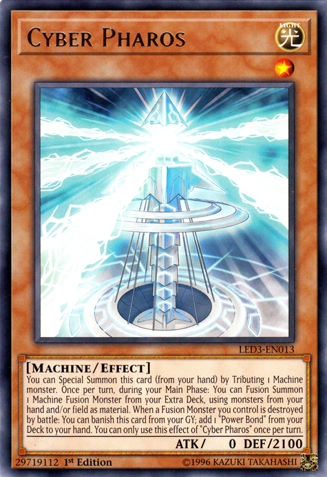 Cyber Pharos [LED3-EN013] Rare | Clutch Gaming