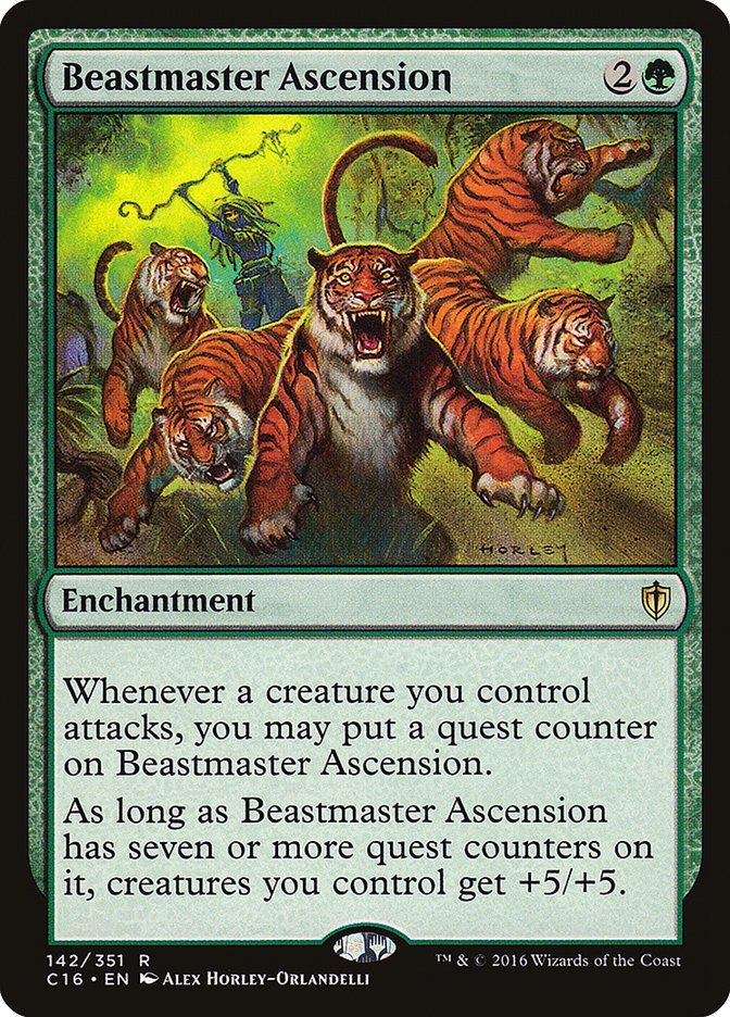 Beastmaster Ascension [Commander 2016] | Clutch Gaming