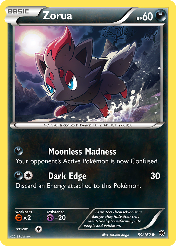 Zorua (89/162) [XY: BREAKthrough] | Clutch Gaming