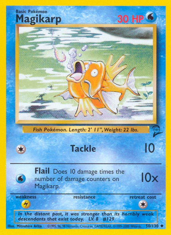 Magikarp (50/130) [Base Set 2] | Clutch Gaming