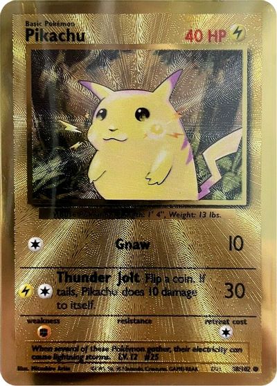 Pikachu (58/102) (Celebrations Metal Card) [Celebrations: 25th Anniversary] | Clutch Gaming