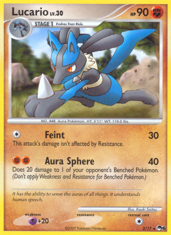 Lucario (2/17) [POP Series 6] | Clutch Gaming