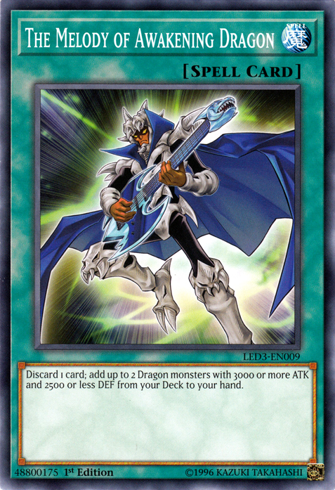 The Melody of Awakening Dragon [LED3-EN009] Common | Clutch Gaming