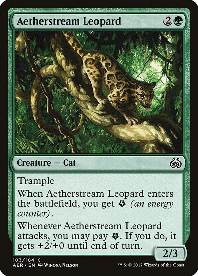 Aetherstream Leopard [Aether Revolt] | Clutch Gaming