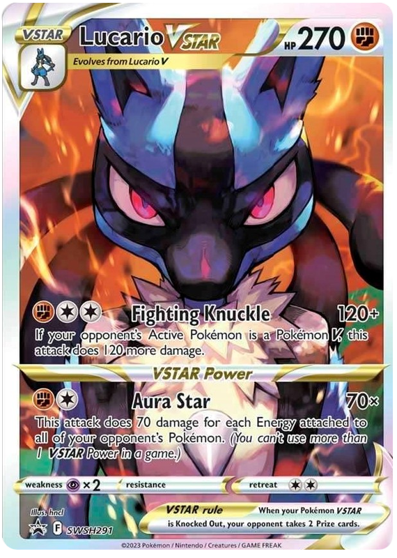 Lucario VSTAR (SWSH291) [Sword & Shield: Black Star Promos] | Clutch Gaming