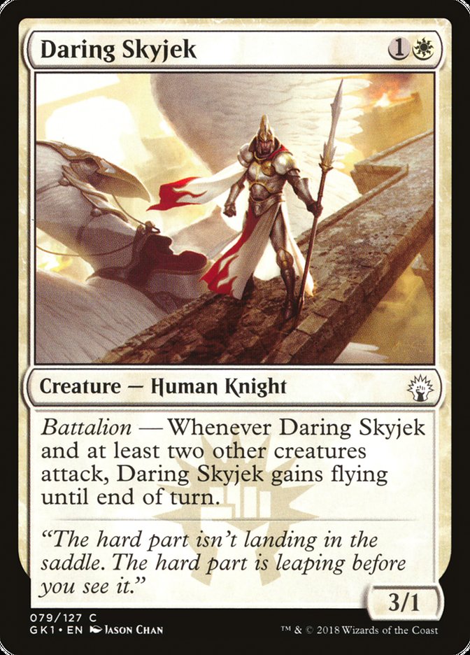 Daring Skyjek [Guilds of Ravnica Guild Kit] | Clutch Gaming