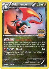 Salamence (8/20) (Regional Championship Promo Staff) [Black & White: Dragon Vault] | Clutch Gaming