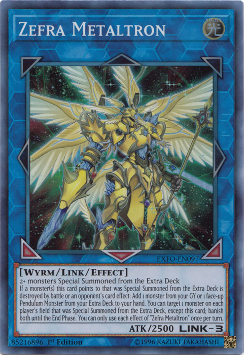 Zefra Metaltron [EXFO-EN097] Super Rare | Clutch Gaming