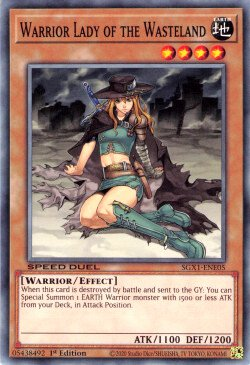 Warrior Lady of the Wasteland [SGX1-ENE05] Common | Clutch Gaming