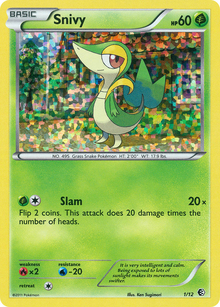 Snivy (1/12) [McDonald's Promos: 2011 Collection] | Clutch Gaming