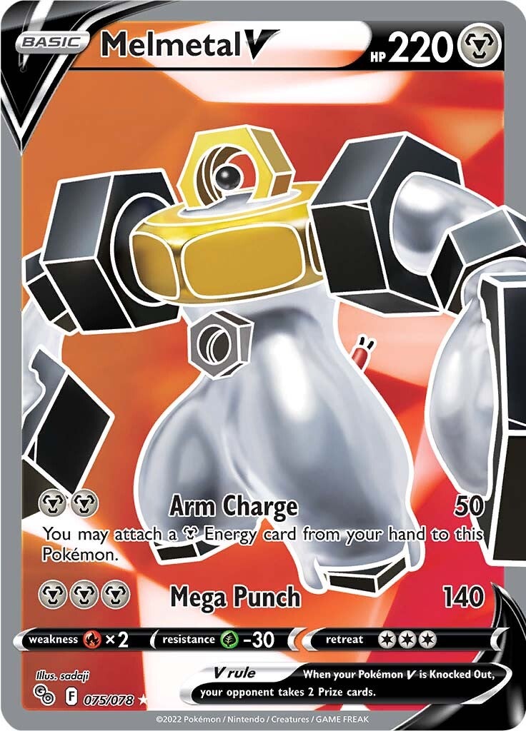 Melmetal V (075/078) [Pokémon GO] | Clutch Gaming