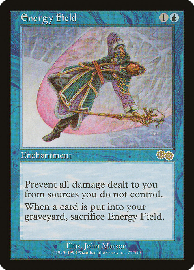 Energy Field [Urza's Saga] | Clutch Gaming