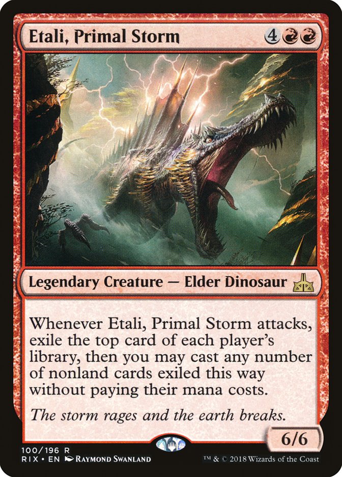 Etali, Primal Storm [Rivals of Ixalan] | Clutch Gaming