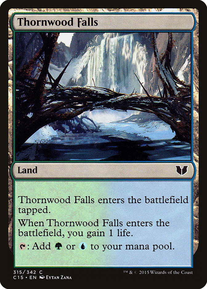 Thornwood Falls [Commander 2015] | Clutch Gaming