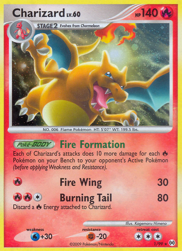 Charizard (1/99) [Platinum: Arceus] | Clutch Gaming