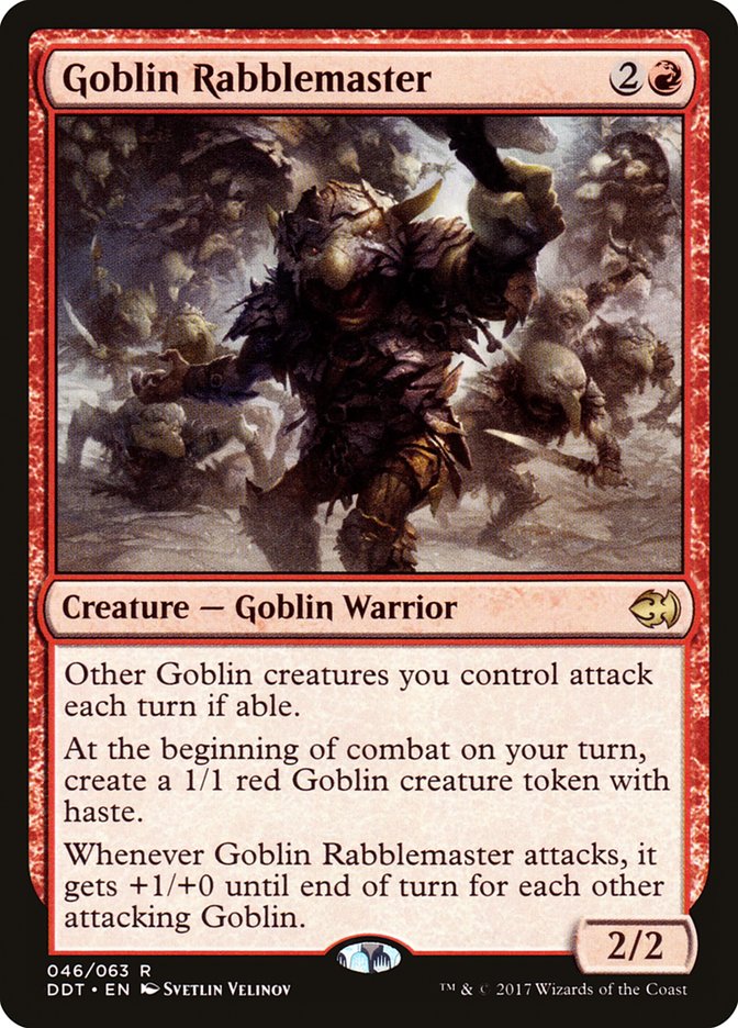 Goblin Rabblemaster [Duel Decks: Merfolk vs. Goblins] | Clutch Gaming