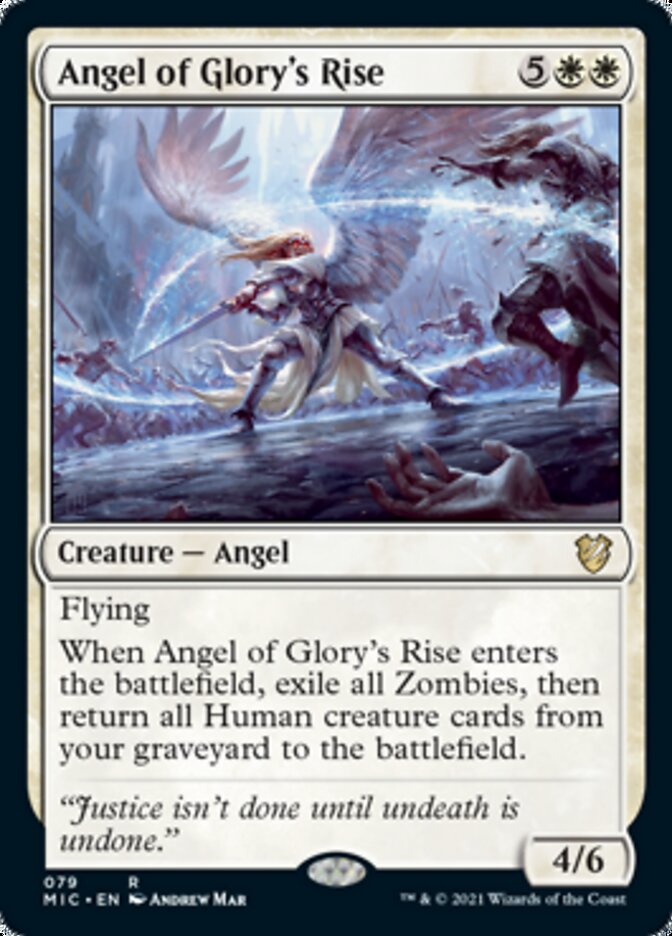 Angel of Glory's Rise [Innistrad: Midnight Hunt Commander] | Clutch Gaming