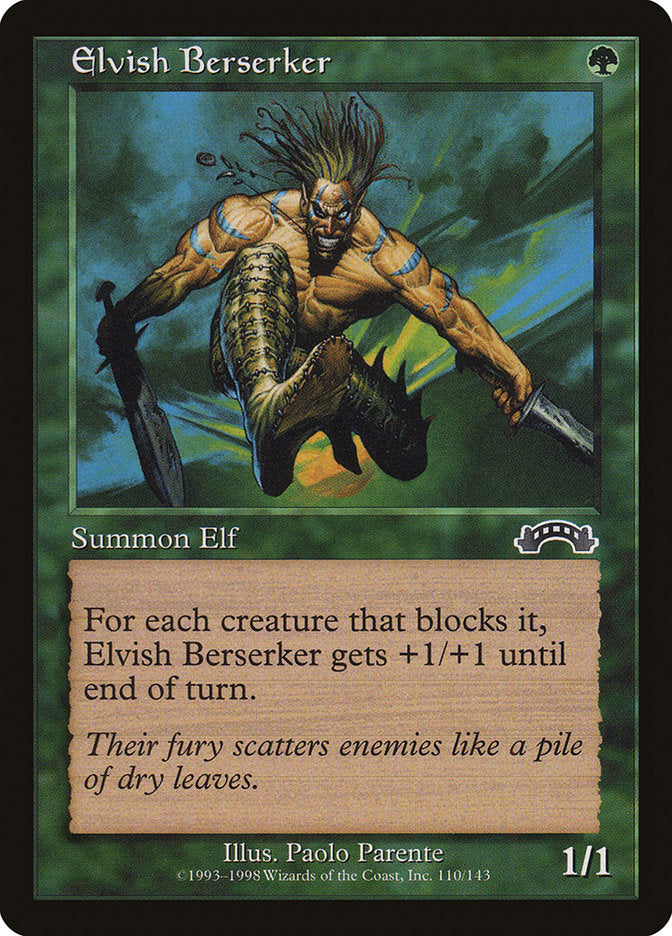 Elvish Berserker [Exodus] | Clutch Gaming