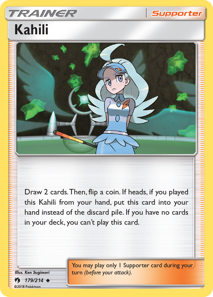 Kahili (179/214) [Sun & Moon: Lost Thunder] | Clutch Gaming