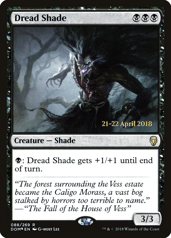 Dread Shade [Dominaria Prerelease Promos] | Clutch Gaming