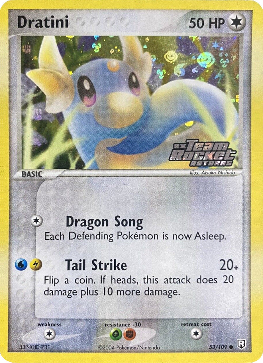 Dratini (53/109) (Stamped) [EX: Team Rocket Returns] | Clutch Gaming